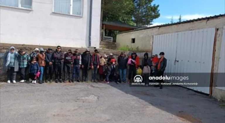 Kırklareli'nde 27 düzensiz göçmen yakalandı