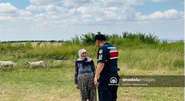 Kırklareli'nde jandarma besicileri 