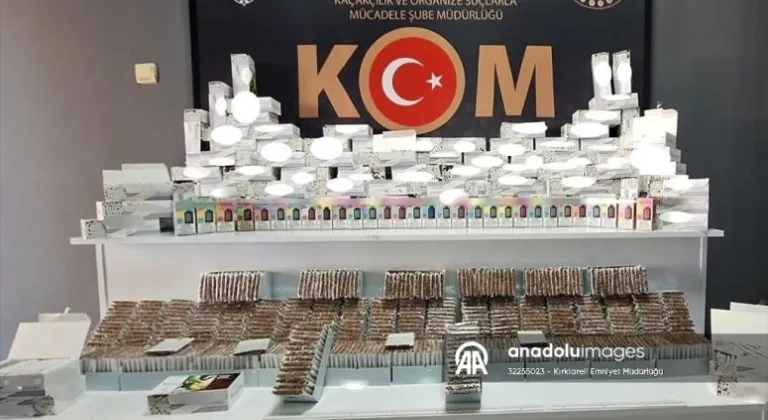 Kırklareli'nde kaçakçılık operasyonlarında 12 kişi yakalandı