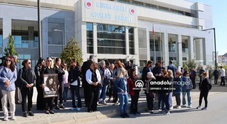 Kırklareli'nde takip ettiği kadını bıçaklayarak öldüren sanığın yargılanmasına devam edildi