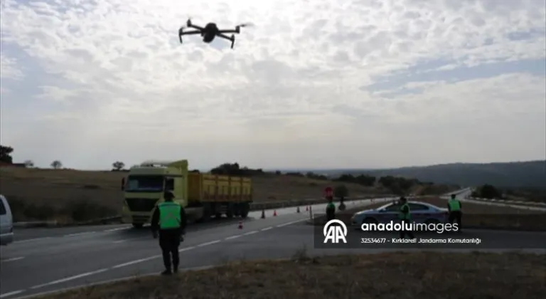  Kırklareli'nde trafik denetimlerinde 11 araç trafikten men edildi,