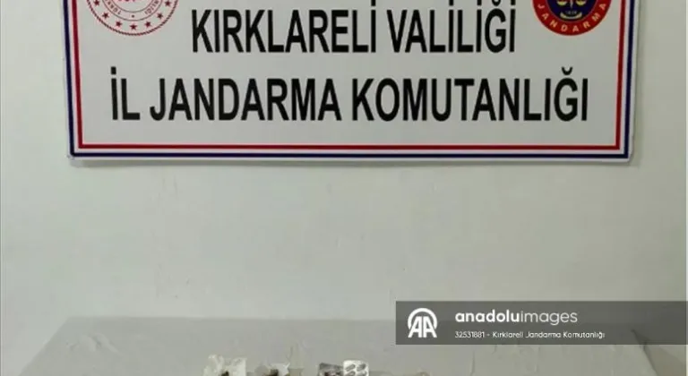 Kırklareli'nde uyuşturucu ve kaçakçılık operasyonlarında 1 şüpheli tutuklandı