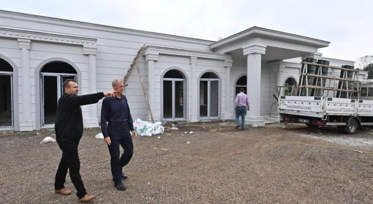 Kırsal mahallelerde sosyal tesis projeleri hayata geçiyor