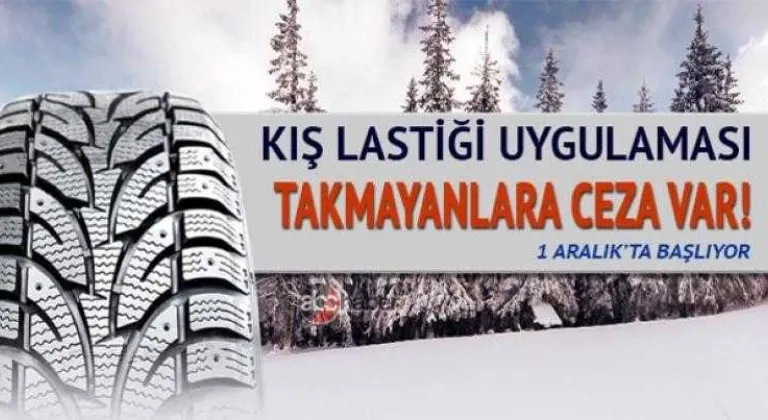 Kış Lastiği Uygulaması 1 Aralık’ta Başlıyor