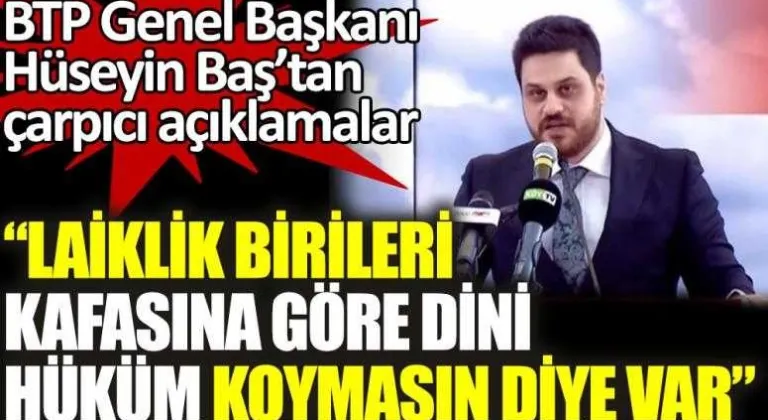 Laiklik birileri kafasına göre dini hüküm koymasın diye var