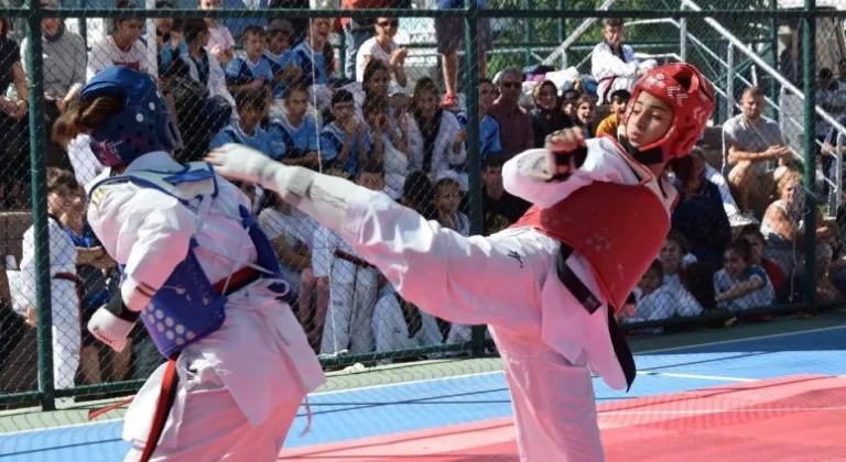 LİMANPARK’TA TAEKWONDO TURNUVASI NEFES KESTİ