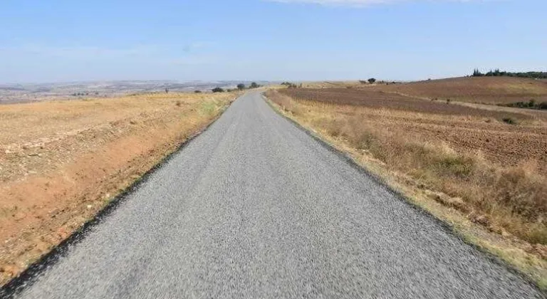 MALKARA'DA 87.750 METREKARELİK SATHİ KAPLAMA YOL ÇALIŞMASI TAMAMLANDI