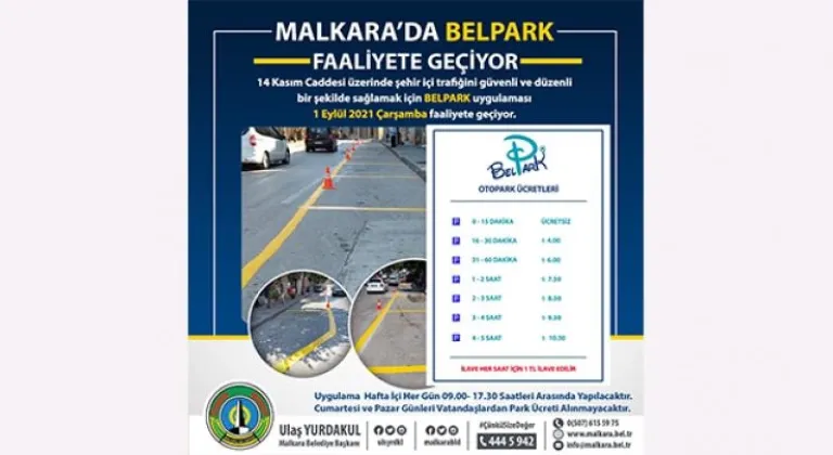 MALKARA’DA BELPARK'IN 1. ETABI FAALİYETE GEÇİYOR