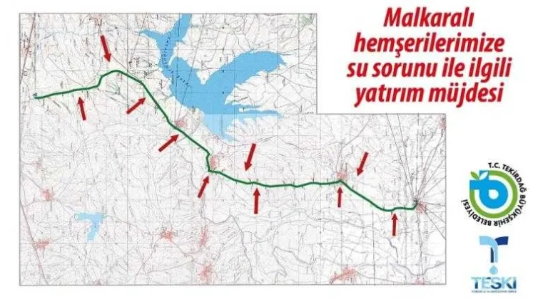 MALKARALI HEMŞEHRİLERİMİZE SU SORUNU İLE İLGİLİ YATIRIM MÜJDESİ