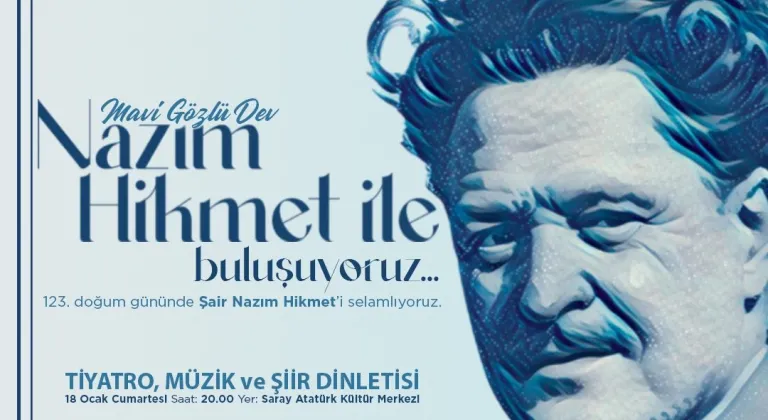 Mavi Gözlü Dev Nazım Hikmet ile Buluşuyoruz