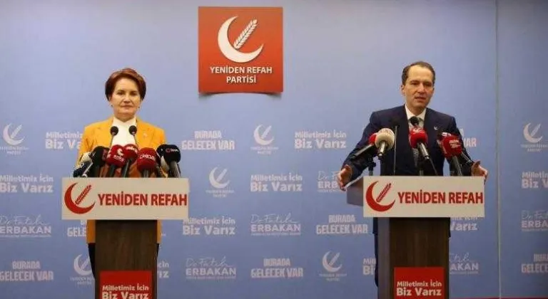 MERAL AKŞENER'DEN YENİDEN REFAH LİDERİ FATİH ERBAKAN’A ZİYARET!