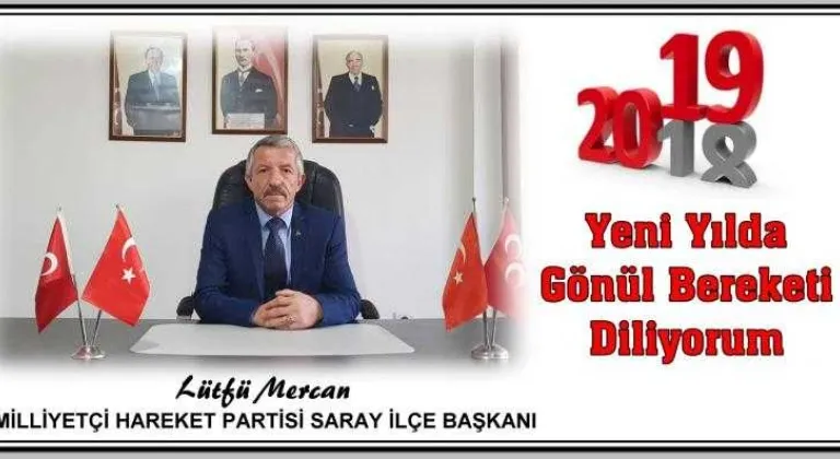 Mercan; “Yeni Yılda Da Gece Gündüz Çalışmaya Devam Edeceğiz”