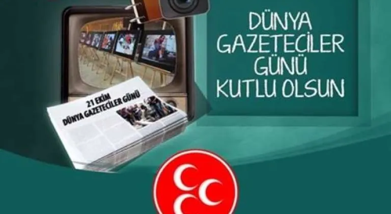 MHPden Gazetecilere Kutlama Mesajı