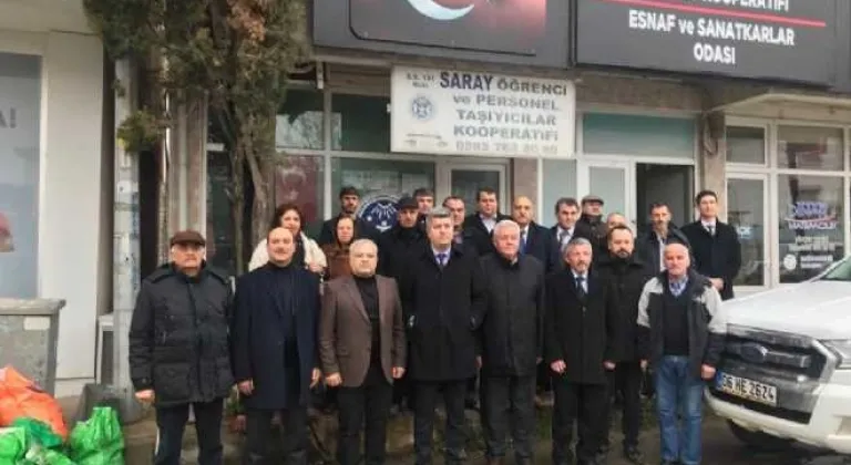 MHP İl Başkanı Sarayda