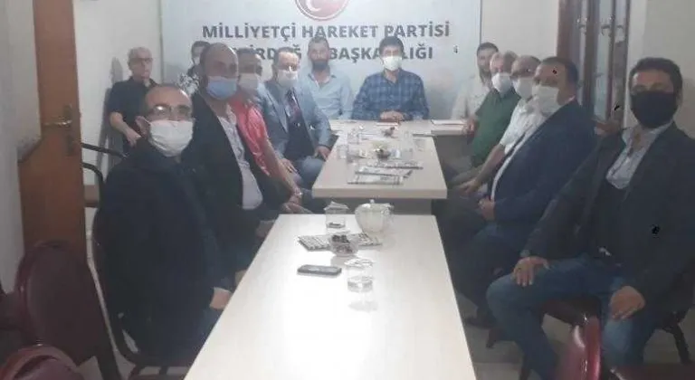 MHP TEKİRDAĞ, SARAY İLÇE ÖRGÜTÜ’NÜ AĞIRLADI