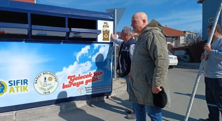 Mobil Atık Getirme Merkezi’nin ikincisi Ayaspaşa’ya yerleştirildi