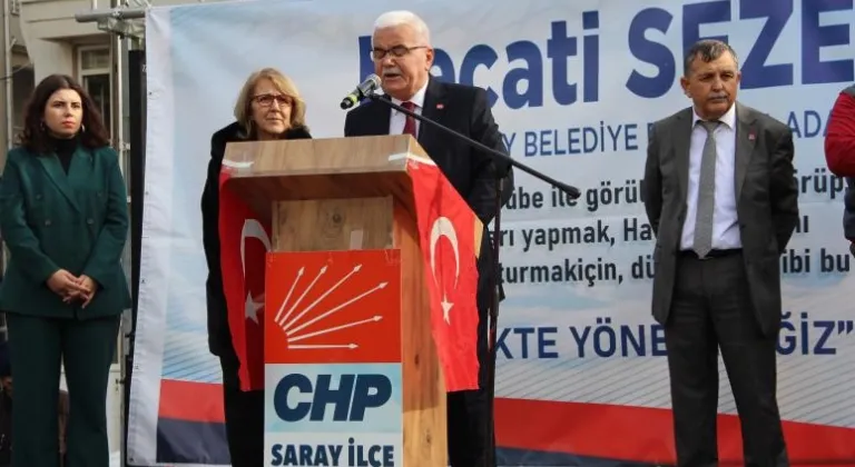 Necati Sezer CHP’den Belediye Başkan Aday Adaylığını açıkladı