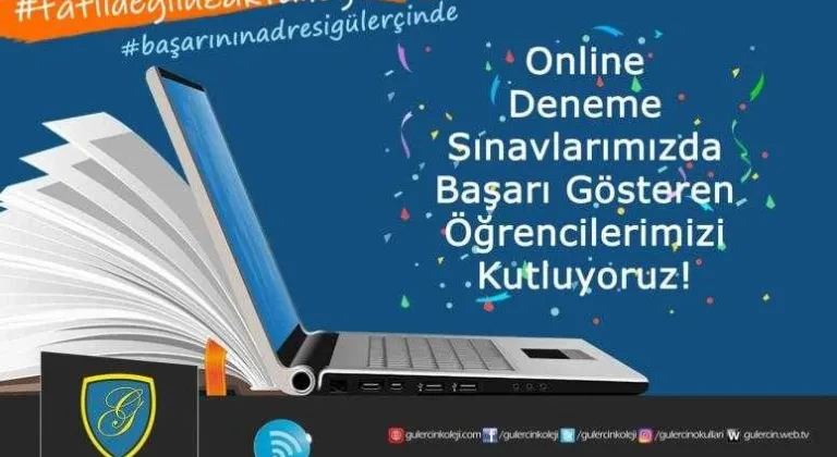 ONLINE DEMELERDE - BAŞARININ ADRESİ YİNE GÜLERÇİN KOLEJİ