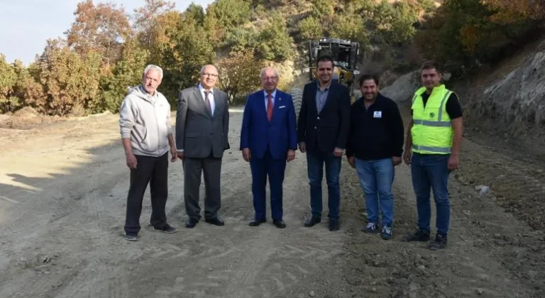 ORMANLI-GÜZELKÖY ARASI 15 KM'LİK YOL İLE MERMER-YENİKÖY ARASI  5 KM’LİK GÜZERGAHTA YOL YAPIM ÇALIŞMALARI BAŞLADI