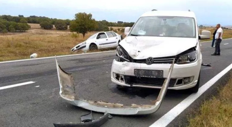 Patlayan lastiği değiştirmek isterken yaralandı