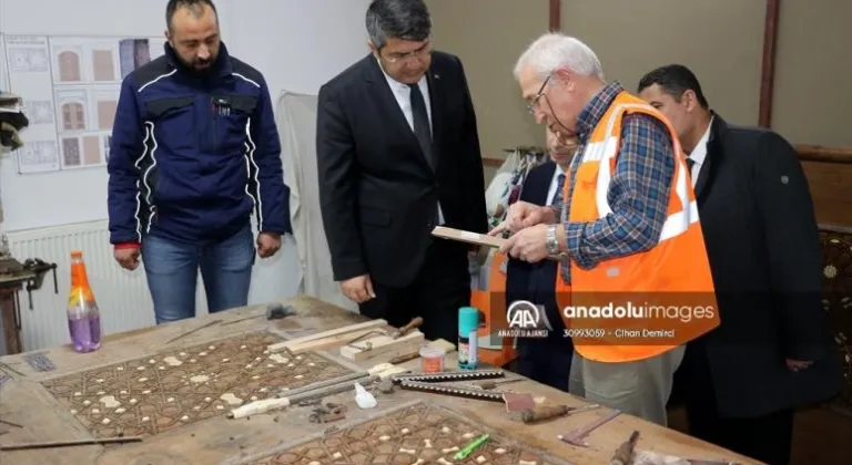 Restorasyonun sürdüğü Selimiye'de, ibadet alanının bu yıl kullanıma açılması hedefleniyor