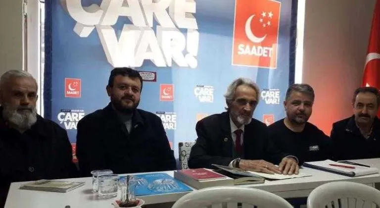 SAADET PARTİSİNİN BASIN AÇIKLAMASI 