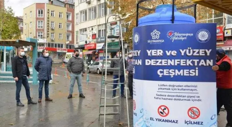 Salgınla mücadelede Belediye ve Üniversite el ele