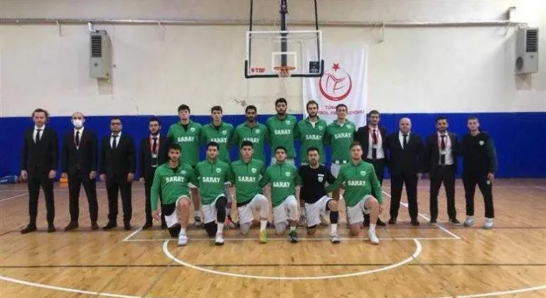 Saray Belediye Spor Basketbol Takımı Lig’in İlk Yarısını 122-78’lik Bir Skorla Kapattı