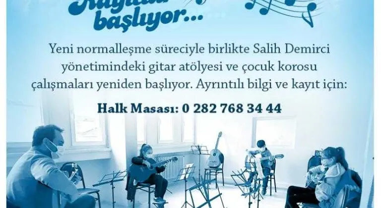 SARAY BELEDİYESİ MÜZİK AKADEMESİ KAPILARINI AÇIYOR