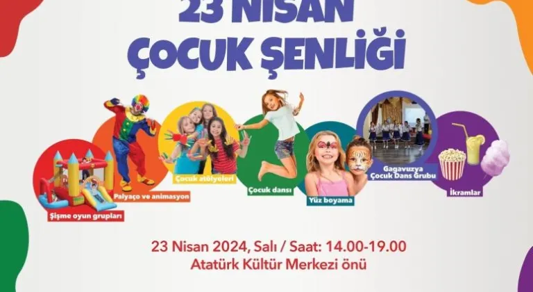 SARAY BELEDİYESİ'NDEN 23 NİSAN ÇOCUK ŞENLİĞİ