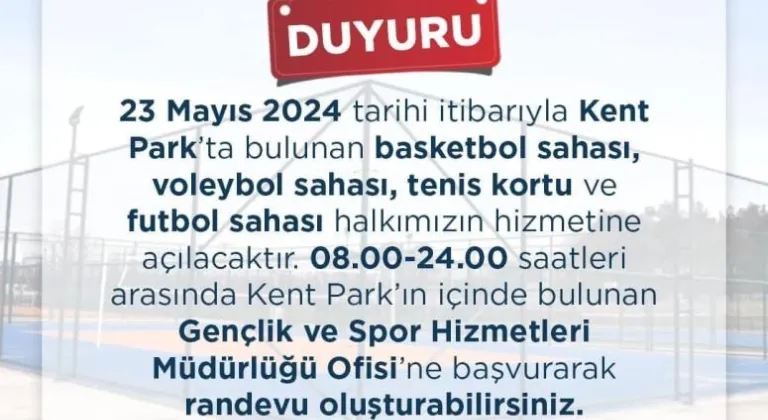 SARAY BELEDİYESİ’NDEN DUYURU!