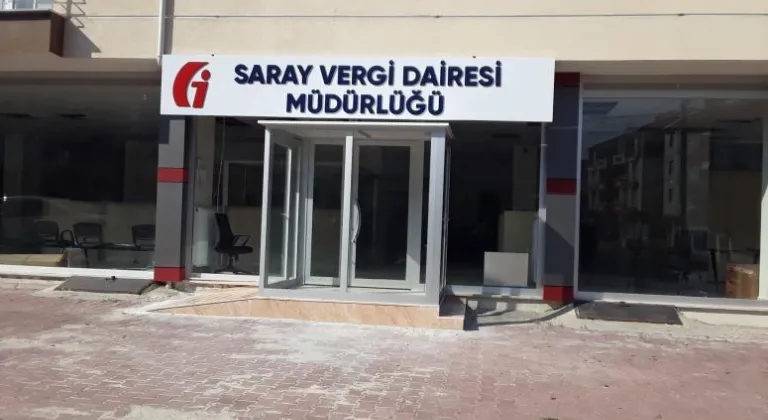 Saray’a Vergi Dairesi Müdürlüğü Açılıyor