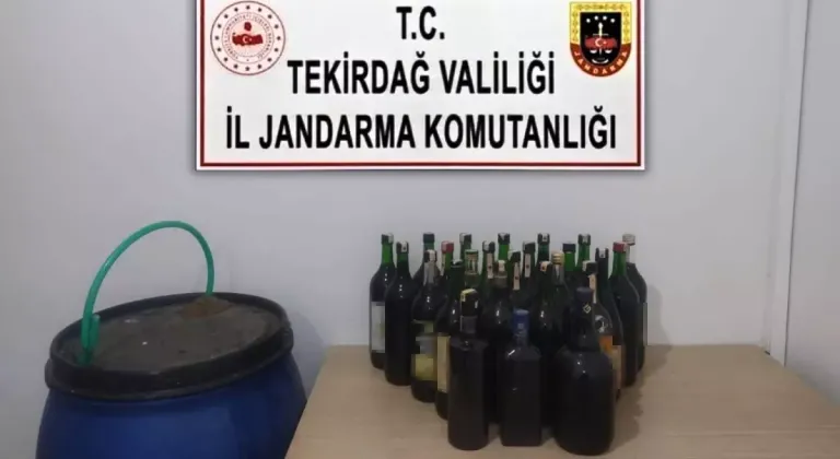 Saray’da 100 Litre El Yapımı Şarap Ele Geçirildi