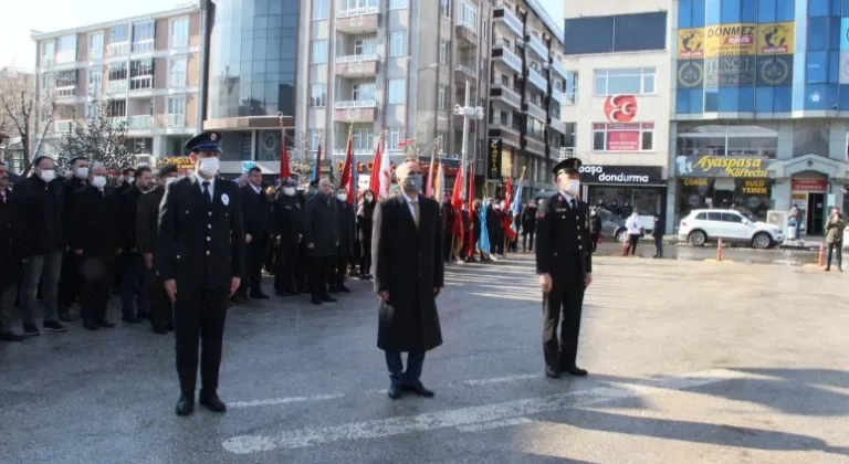 SARAY’DA 18 MART ŞEHİTLERİ ANILDI 