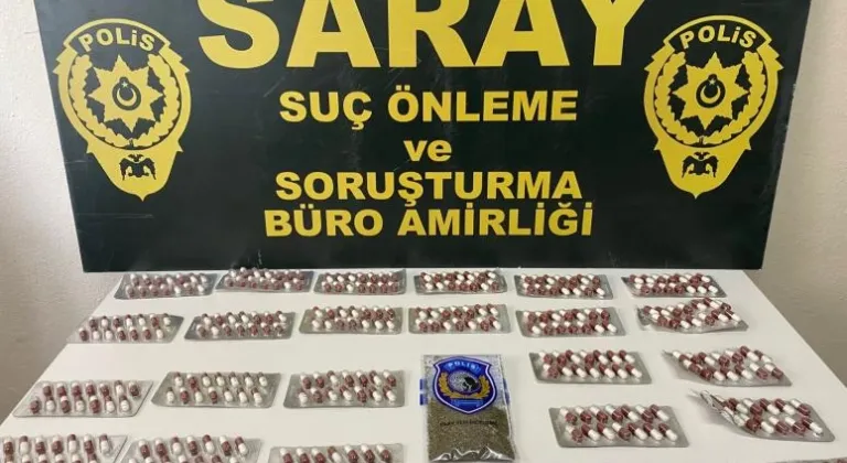 Saray’da 336 Adet Galara İsimli Uyuşturucu