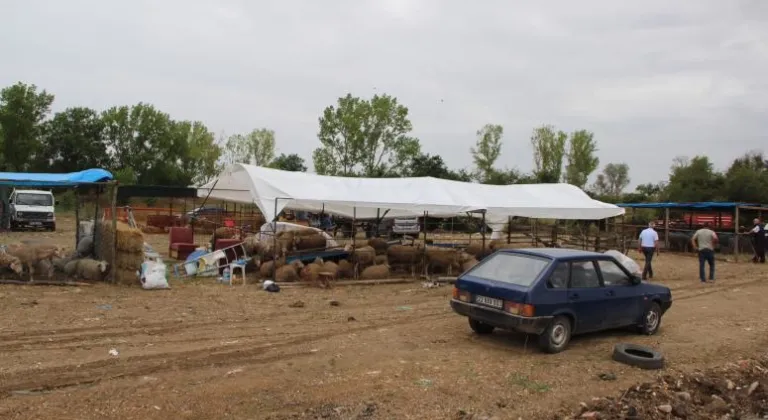 SARAY’DA KURBAN SATIŞ VE KESİM YERİ HAZIR