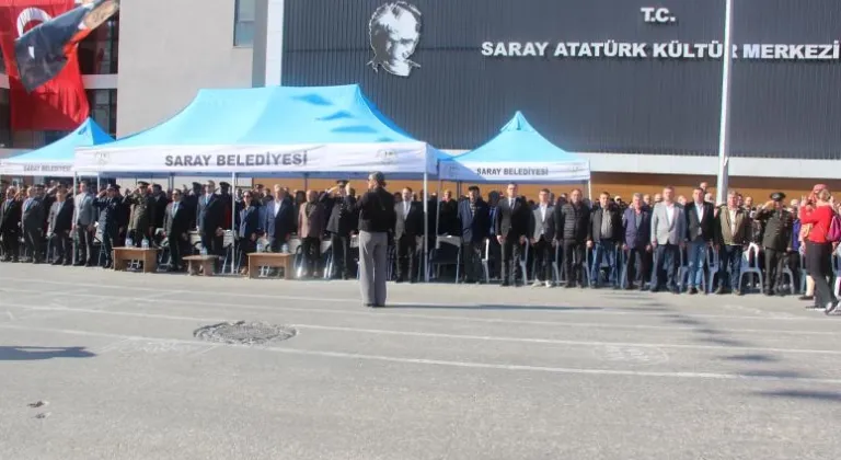 Saray’ın Düşman İşgalinden Kurtuluşunun 102. Yıl Dönümü Coşkuyla Kutlandı