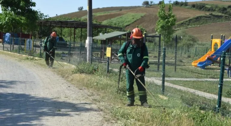 ŞARKÖY BELEDİYESİ YAZ DÖNEMİ ÖNCESİ ÇALIŞMALARINA SON SÜRAT DEVAM EDİYOR