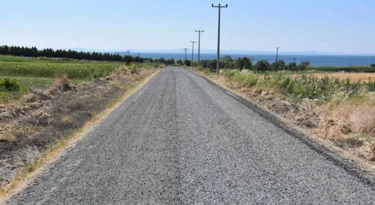 Şarköy’ün Şenköy Mahallesi’nde Yol Yapımı Tamamlandı