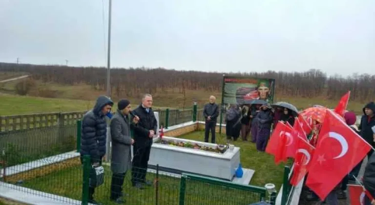 Şehit Zafer Çan Mezarı Başında Anıldı