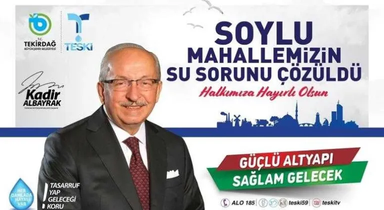 SOYLU MAHALLESİ'NİN İÇME SUYU SORUNU KALICI OLARAK ÇÖZÜLDÜ