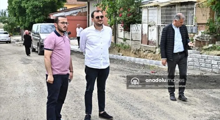 Süleymanpaşa Belediye Başkanı Yüksel devam eden projeleri yerinde inceledi