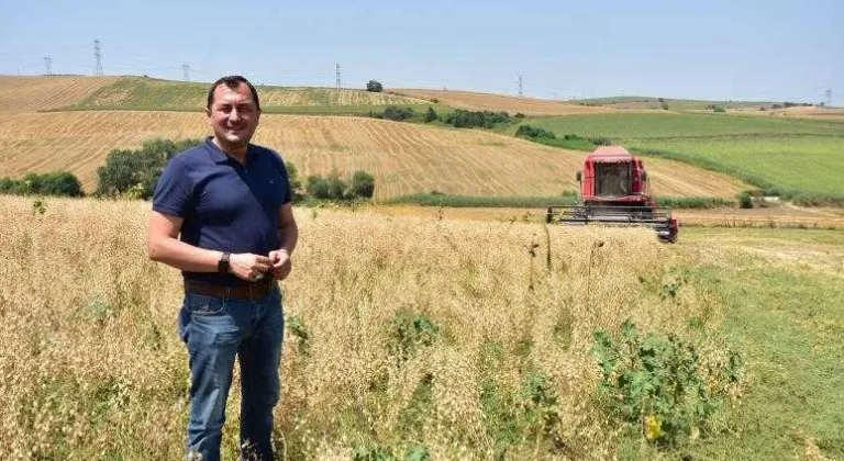 Süleymanpaşa Belediyesinde hasat zamanı