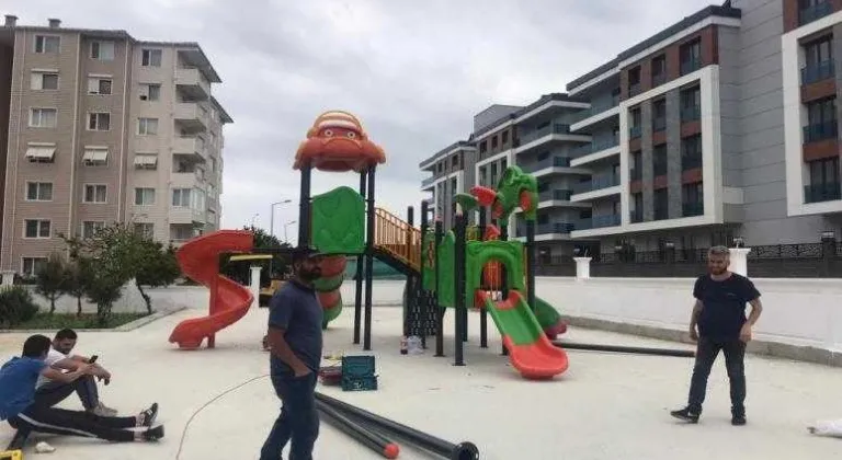 SÜLEYMANPAŞA ÇOCUK PARKLARI İLE DONATILIYOR