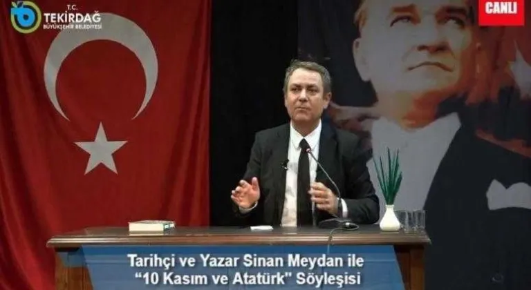 TARİHÇİ – YAZAR SİNAN MEYDAN SARAY’DA 