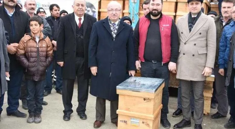 TEKİRDAĞ BÜYÜKŞEHİR BELEDİYESİ, ARICILIK ALANINDA, BİR BELEDİYE TARAFINDAN UYGULANAN EN BÜYÜK PROJEYİ HAYATA GEÇİRDİ