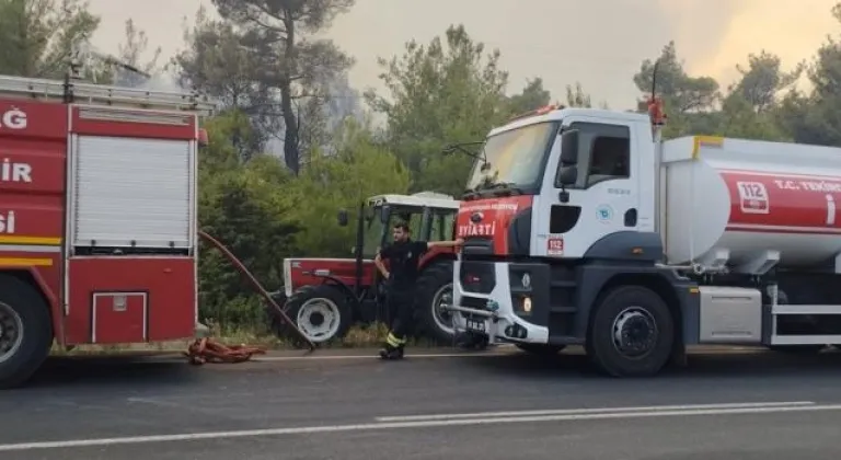 TEKİRDAĞ BÜYÜKŞEHİR BELEDİYESİ EKİPLERİ ÇANAKKALE'DE