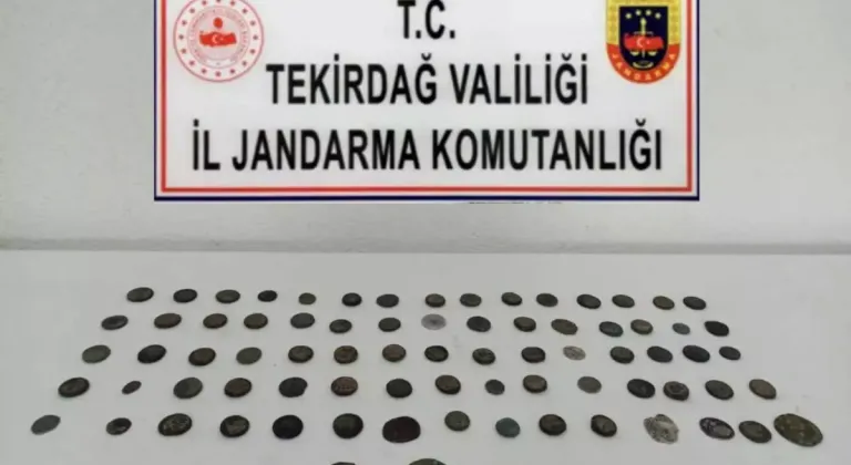 Tekirdağ Çorlu’da Tarihi Sikke Operasyonu