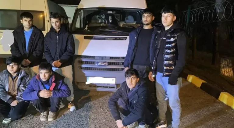 Tekirdağ'da Kaçak Göçmen Operasyonu: 6 Göçmen ve 1 Organizatör Yakalandı