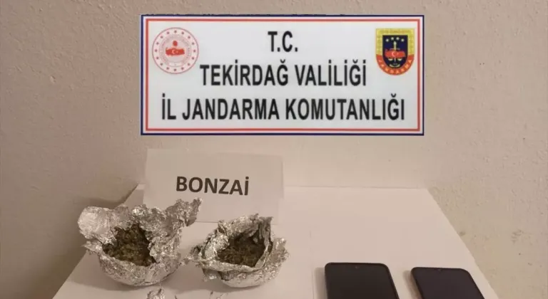 Tekirdağ'da Uyuşturucu Operasyonu: 5 Kişi Gözaltında